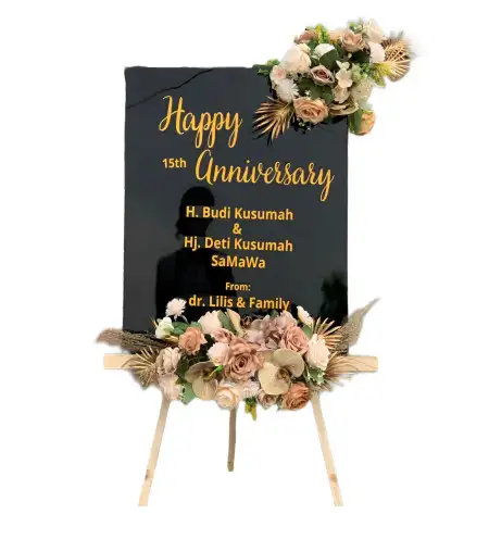 Papan Bunga Akrilik sambas