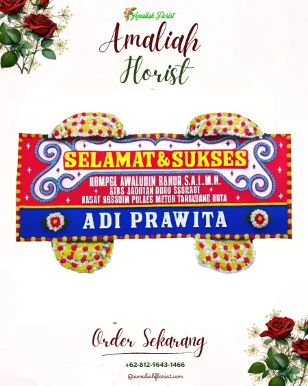 Papan Bunga Ucapan Selamat sambas